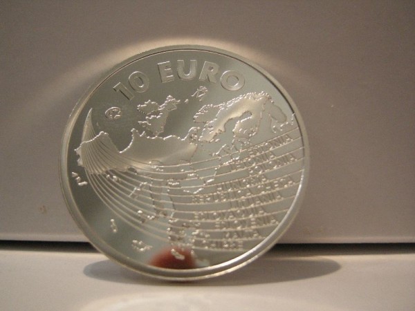 (afbeelding voor) 10 Euromunt Spanje 2004 Proof